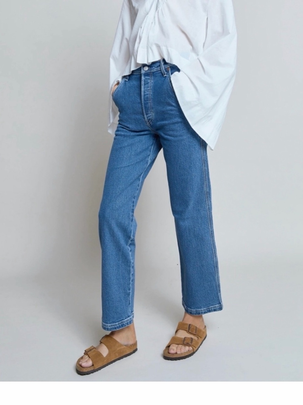 Levi’s Women’s Premium Straight Utility Carpenter Jean Size 27